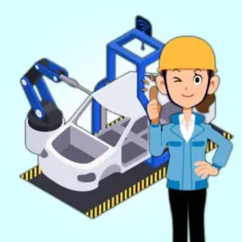 Poly Factory - Car Tycoon Tiktok ads