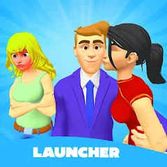 Love Triangle Launcher Tiktok ads