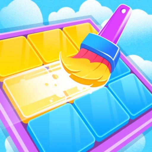 Merge Topia-Colouring Squares