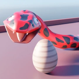 Colorful Snake : Match Color Tiktok ads