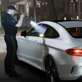 Cop Car Police Simulator Chase Tiktok ads