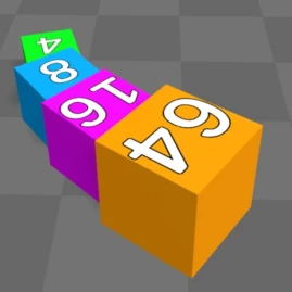 Cube Arena 2048: Merge Numbers Tiktok ads