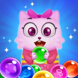 Bubble Shooter: Cat Pop Game Tiktok ads
