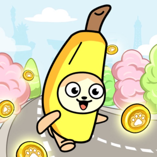 Banana Cat Run: World Travel