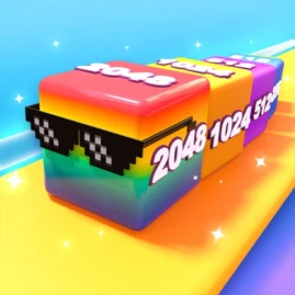 Jelly Cube Run 2048 Tiktok ads