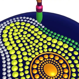 Rock Painting ASMR Tiktok ads