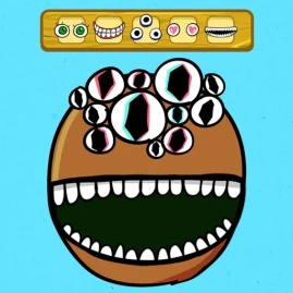 Monster Makeover: Mix Monsters Tiktok ads