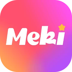 Meki - Live Video Chat Tiktok ads