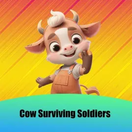 Cow Surviving Soldiers Tiktok ads