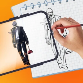 AR Drawing: Sketch and Paint Tiktok ads