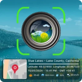 GPS Camera for Photo Location Tiktok ads