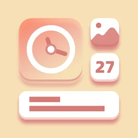 Poug Widgets-Charge&Wallpaper Tiktok ads