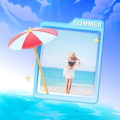 Cute photo frame Tiktok ads