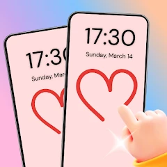 Skizz - Lockscreen Drawing Tiktok ads