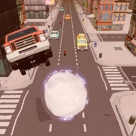 Hit & Roll - Crazy Snowball Tiktok ads