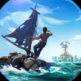 Rise of Arks: Raft Survival Tiktok ads