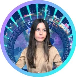 Lauri in Metaverse Tiktok ads