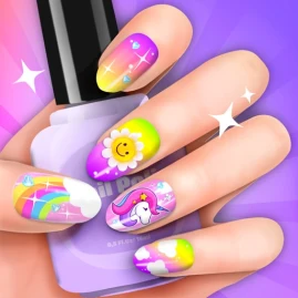 Nail Art: Nail Salon Games Tiktok ads