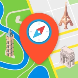 GPS Navigation and GPS Maps Tiktok ads