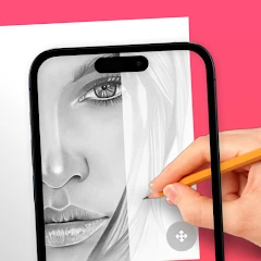 AR Drawing: Sketch & Paint Tiktok ads