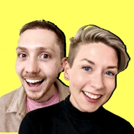 Yellow Square Tiktok ads