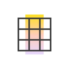 Grids: Giant Square, Templates Tiktok ads