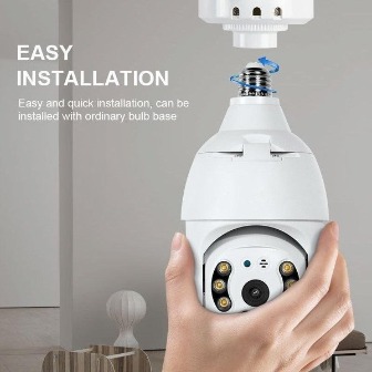 Wireless Wifi Bulb Camera