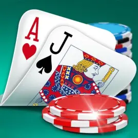 Blackjack 21: Lucky Poker Tiktok ads