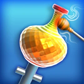 ASMR Glass Blowing Tiktok ads