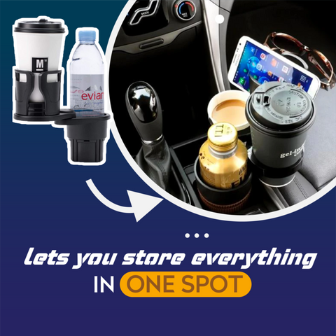 DUAL CAR CUP HOLDER™