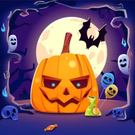Halloween Carnival Night Tiktok ads