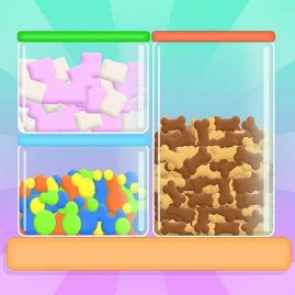 Snack Sort 3D Tiktok ads