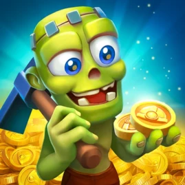 Idle Zombie Miner: Gold Tycoon Tiktok ads