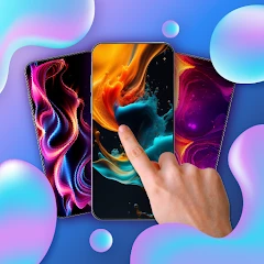 Magic Fluid: Live Wallpaper Tiktok ads