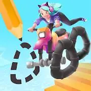 Scribble Rider Tiktok ads