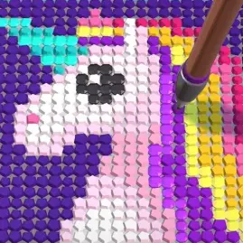 Diamond Painting ASMR Coloring Tiktok ads