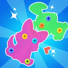 Screw Puzzle: Get Same Color Tiktok ads