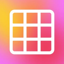 Grid post & Photo layout maker Tiktok ads