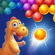 Bubble Shooter: Primitive Dinosaur Tiktok ads