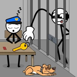 Stickman Thief Puzzle IQ Games Tiktok ads