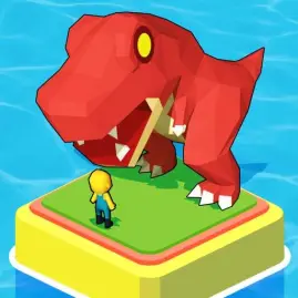 Dino Tycoon - 3D Building Game Tiktok ads