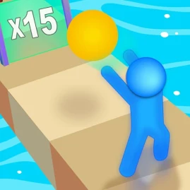 Ball Toss Race Tiktok ads