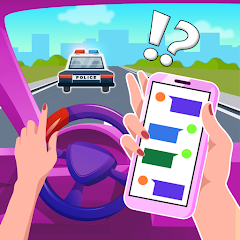 Text in Car - Driving Master