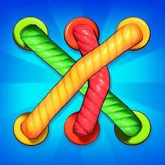 Tangle Rope 3D: Untwist Knots Tiktok ads