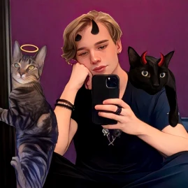 Leon The Cat Dad Tiktok ads