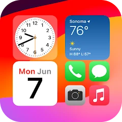 OS 17 Widgets and Themes Tiktok ads