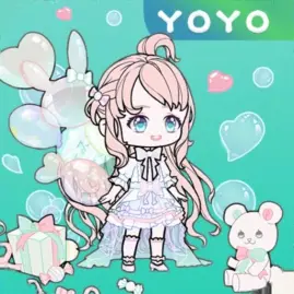 YOYO Doll - Dress up Games Tiktok ads
