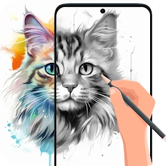 Drawing Sketch: Trace Anything Tiktok ads