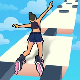 Sky Roller - Fun runner game Tiktok ads