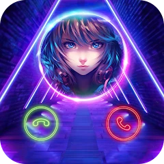 Color Call Theme, Call Screen Tiktok ads